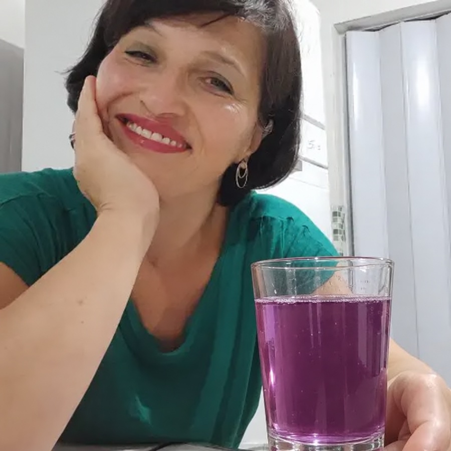 Testemunho de participante Bela Vitta com a bebida preparada em casa